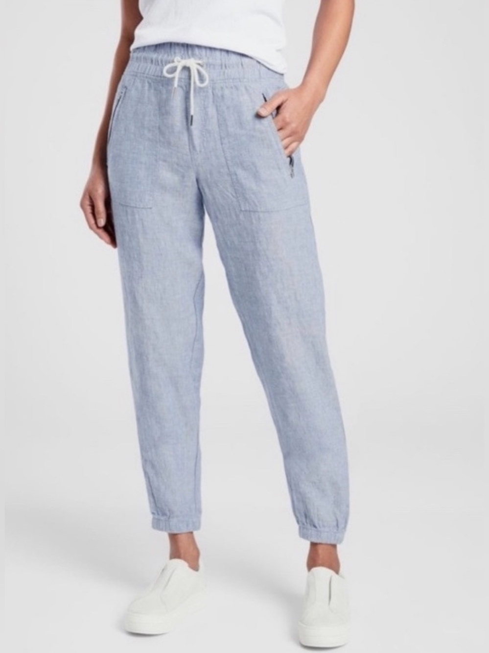Athleta Cabo Linen Jogger